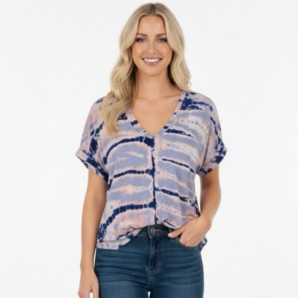 Young Fabulous and Broke tie dye shirt size xsmall